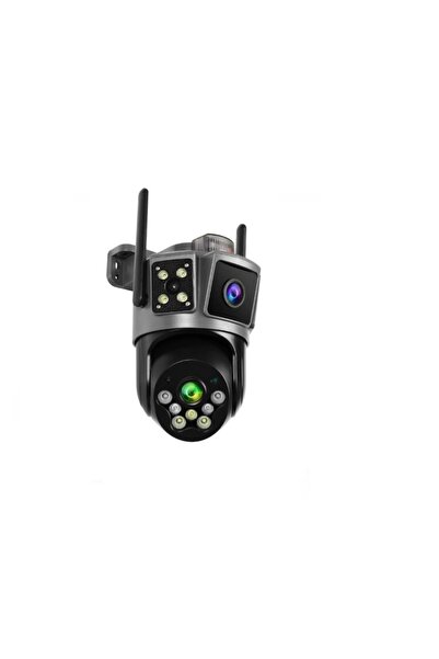 Midcom ONQAM ON7 O-KAM PRO APP 3+3MP Çift Kamera Sirenli PTZ Kablosuz Wifi IP Sesli Kamera