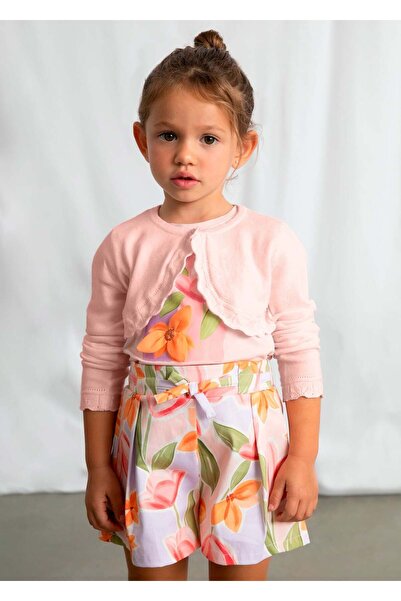 MAYORAL Girl's Mercerized Bolero Pink