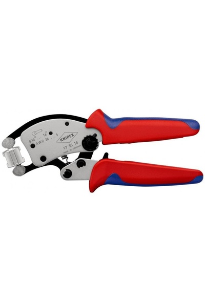 Knipex 97 53 18, Twistor®16 Αυτορρυθμιζόμενη πρέσα για μύτες ακροχιτωνίων