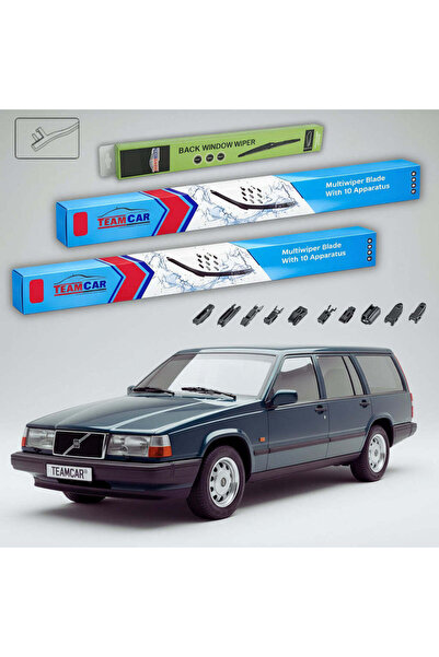 TEAMCAR Чистачки Волво 940 1990-1998 |   Преден и заден плосък комплект – Tea...