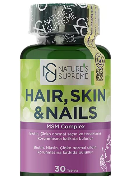 Nature's Supreme Hair Skin Nails 30 Tablet