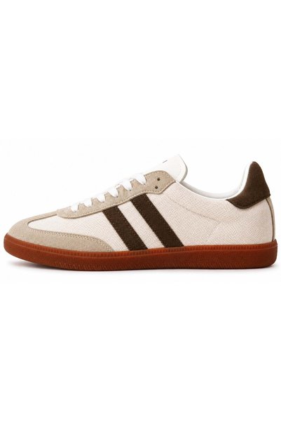 Lufian 121230066 Pantofi sport unisex din piele Lenora MARO