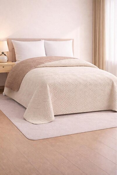 Çeyiz Diyarı Nova Ultrasonic Quilted Double-Sided Double Bed 200X220 cm Singl...