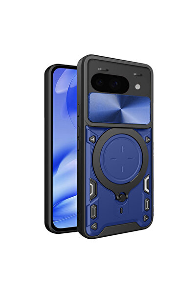 OEM Калъф за Google Pixel 9a, Южно небе, Защита, син