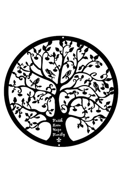 TSS Production Decorațiune de perete, Arborele Credinței și Iubirii, 30cm, Gs...
