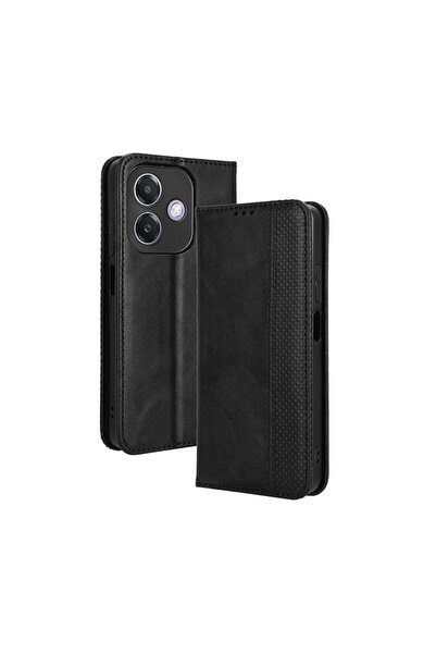 sscase Retro Θήκη Βιβλίο Black (Oppo A40)
