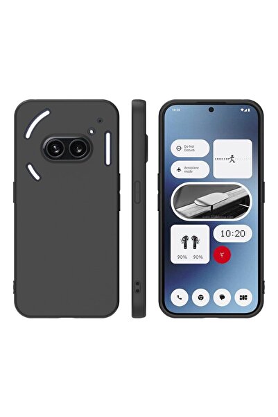 sscase Soft Matte Θήκη Σιλικόνης Black (Nothing Phone (3a))