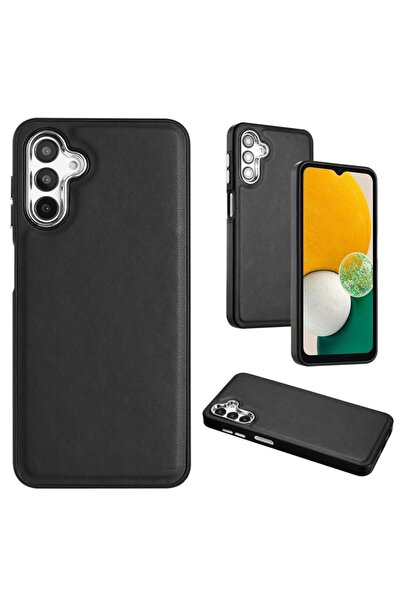 sscase Leather Texture Θήκη Σιλικόνης Black (Samsung Galaxy A04s)