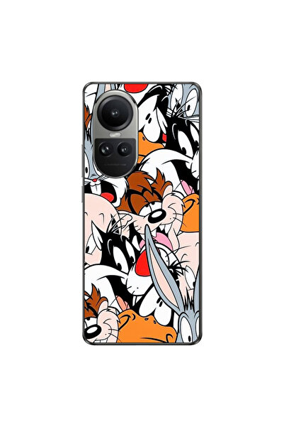 OEM Husa compatibila cu Oppo Reno10 5G Silicon Gel Tpu Model Looney Tunes