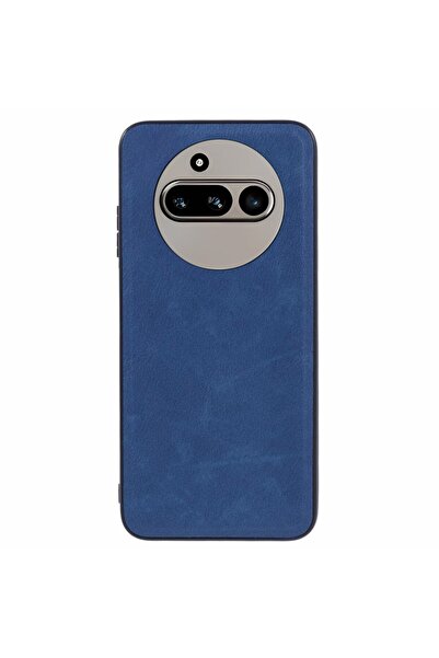sscase Leather Coated Σκληρή Θήκη Blue (Nothing Phone (3a))