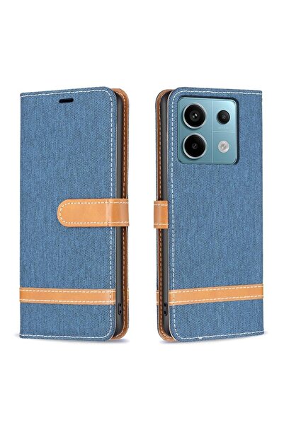 sscase Color Denim Θήκη Πορτοφόλι Dark Blue (Xiaomi Redmi Note 13 Pro 5G/Poco...