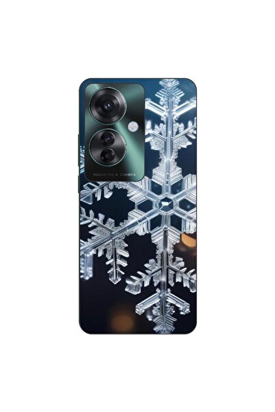 OEM Husa compatibila cu Oppo Reno11 F 5G Silicon Gel Tpu Model Big Snowflake