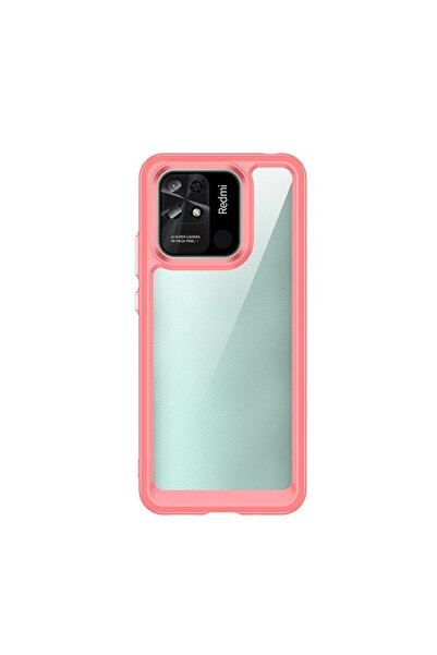 sscase Colorful Series Acrylic + TPU Σκληρή Θήκη Red (Xiaomi Redmi 10C)