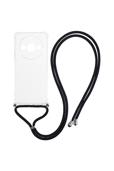 sscase TPU Θήκη Σιλικόνης με Λουράκι Transparent (Xiaomi Redmi A3)