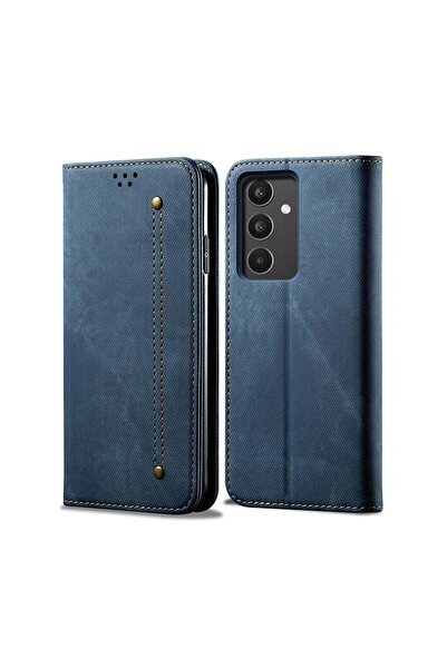 sscase Denim Texture Θήκη Βιβλίο Blue (Samsung Galaxy A34 5G)