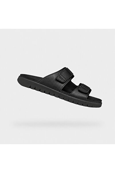 Geox Sandale negre pentru bărbați Flextride S