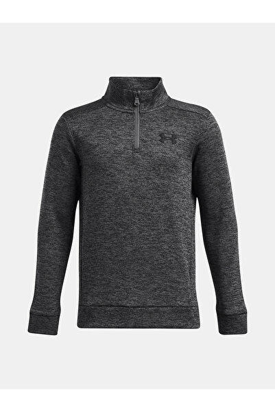 Under Armour Hanorac băiețesc UA Armour Fleece 1/4 Zip - Gri