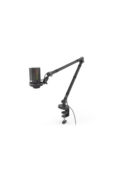 Krux Microfon Epic 1000, Iluminare RGB, Mufă jack de 3.5mm, USB (Negru)