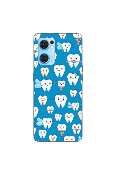 OEM Husa compatibila cu Oppo Reno7 5G Silicon Gel Tpu Model Dentist Pattern
