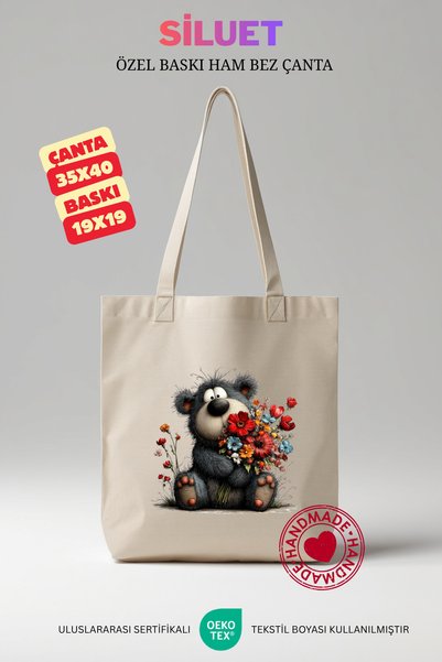 SİLUET Raw Cloth Bag