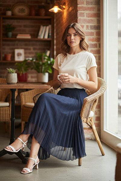 MARİGOLD COLLECTİON PLİSELİ ETEK