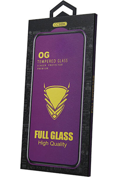 OEM Πλαίσιο Σκληρυμένο Γυαλί Μαύρο (Galaxy A22 5G)