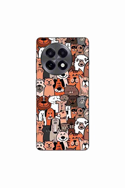 OEM Husa compatibila cu OnePlus 13R Silicon Gel Tpu Model Caini si Pisici Pat...