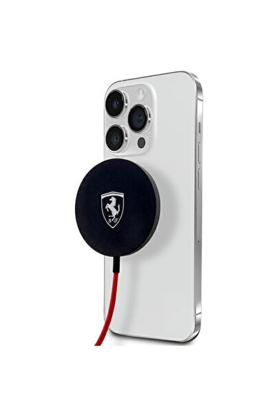 Ferrari Φορτιστής Magsafe 15W Μαύρος