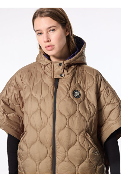 Discovery Expedition Yeşil Kadın Panço D4WL-TRC3196