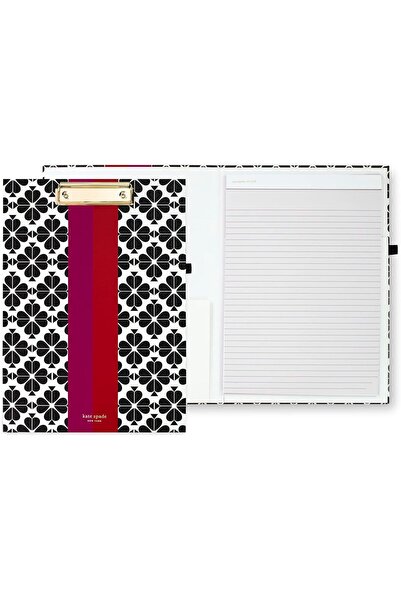 kate spade new york حافظة مستندات قابلة للطي مع مشبك صغير، حافظة احترافية تتض...
