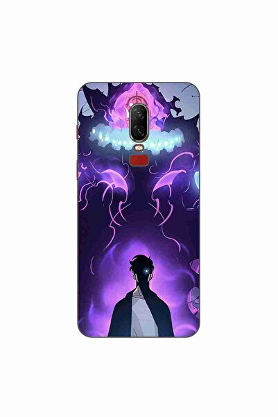 OEM Husa compatibila cu OnePlus 6 Silicon Gel Tpu Model Solo Leveling Demon