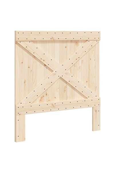 vidaxl Bedside table, 100x104 cm, solid pine wood
