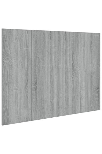 vidaxl Headboard, sonoma grey, 120x1.5x80 cm, composite wood