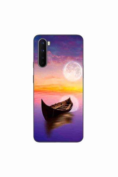 OEM Θήκη συμβατή με OnePlus Nord από σιλικόνη gel TPU, μοντέλο Moonlit Serenity