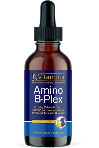 RX Vitamins Amino B Plex Cat & Dog Supplement - Vitamin B Complex Liquid Plus...