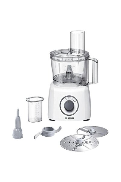 Bosch Food Processor MCM3110W, 2 Speeds, 800W, White/Grey