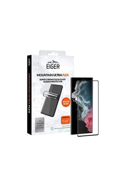 EIGER Folie Samsung Galaxy S22 Ultra Mountain Ultraflex 3D Transparentă