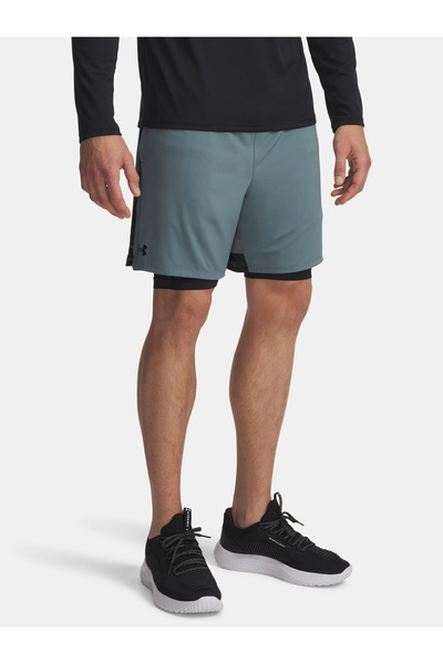Under Armour Pánské kraťasy UA Tech Vent 2in1 Short-BLU