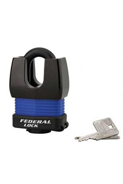 Docker Construction padlock, with key, Docker, 55 mm