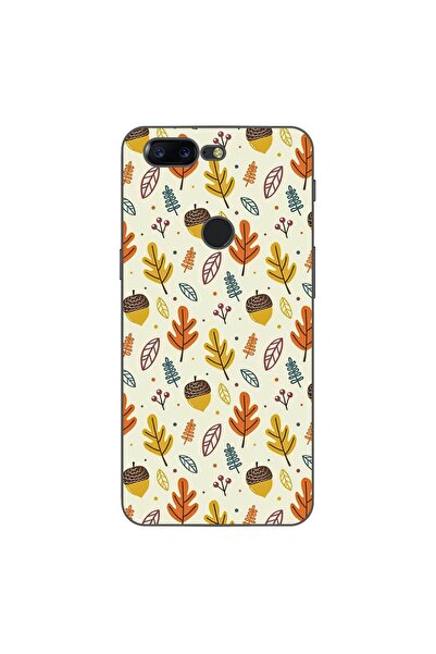 OEM Husa compatibila cu OnePlus 5T Silicon Gel Tpu Model Autumn Pattern