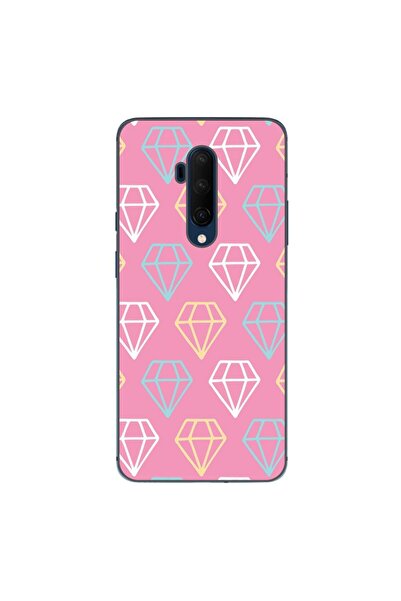 OEM Husa compatibila cu OnePlus 7T Pro Silicon Gel Tpu Model Diamond Pattern ...