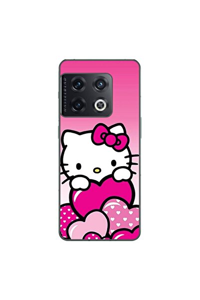 OEM Husa compatibila cu OnePlus 10 Pro Silicon Gel Tpu Model Hello Kitty Pink...