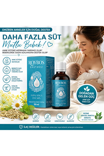 DrDilmac Bitkisel Ekstreler DrDilmac Roybos Ekstresi 50 ml Anne Sütü Artırıcı...