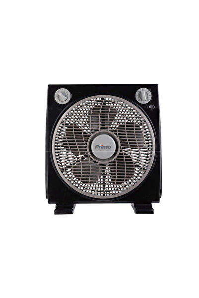 Primo Ανεμιστήρας Box Fan PRBF-80556 12'' 30εκ. Μαύρος-Γκρι