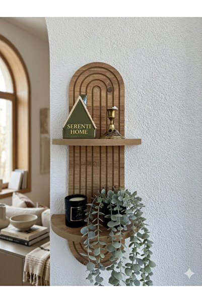 Serenti Home Dekoratif Duvar Rafı (70x20cm)