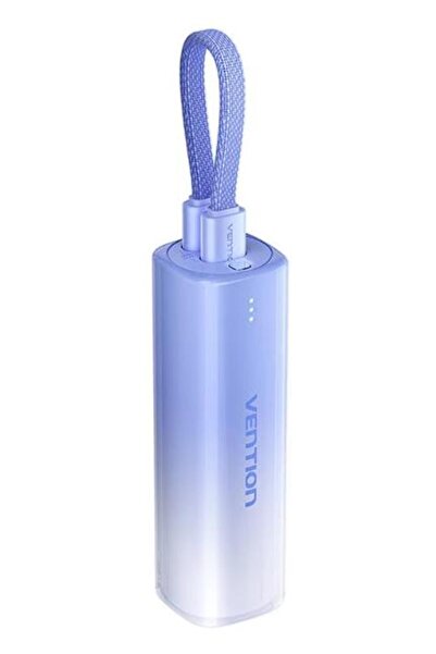 Vention FHWL0 Power Bank, USB-C + Lightning, 5000mAh, 20W (Blue)