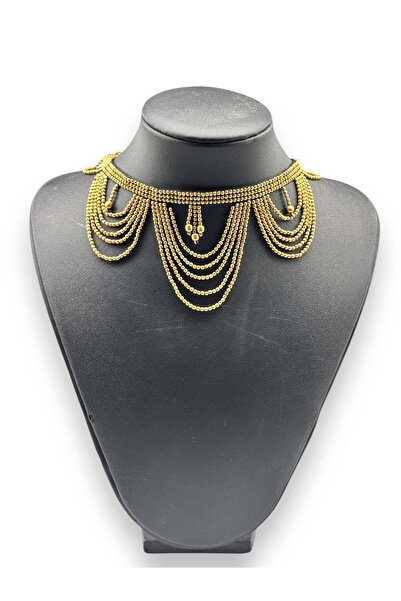 Bozhi Necklace Glass Beads Elegant Gift