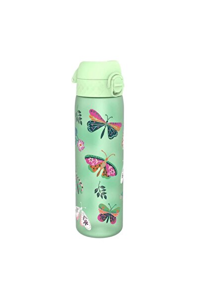 Ion8 Slim Kids Water Bottle, Recyclon, 500ml, Wild Butterflies