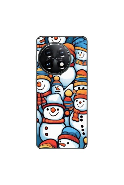 OEM Husa compatibila cu OnePlus 11 Silicon Gel Tpu Model Snowman Pattern
