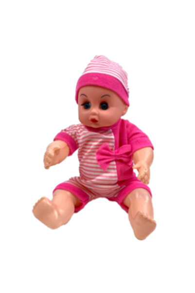 PlayFun Интерактивна кукла-бебе, която говори  "Мама/Татко ", се смее и плаче...
